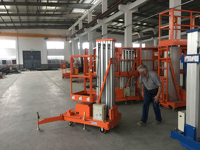 A series of intelligent lifts were successfully launched including mobile scissors Lifts and new generation Aluminum Aerial Working Platform.