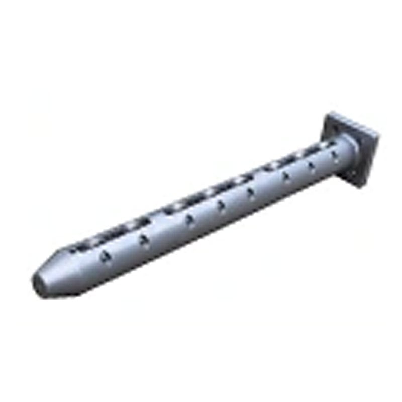 roller single-rod shaft