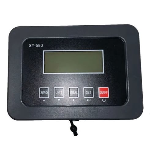Integrated Digital Scale Enhance precision handling with our built-in digital scale, providing real-time weight measurement during roll loading and transport. The high-accuracy load cells offer ±0.5% tolerance with easy-to-read LCD display. Ideal for inventory control and material usage tracking in printing/textile industries.