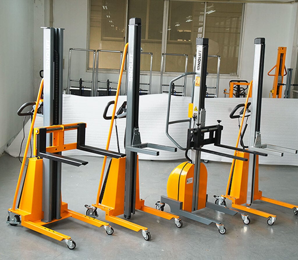 E series Electric Work Positioner with V-pan Tray