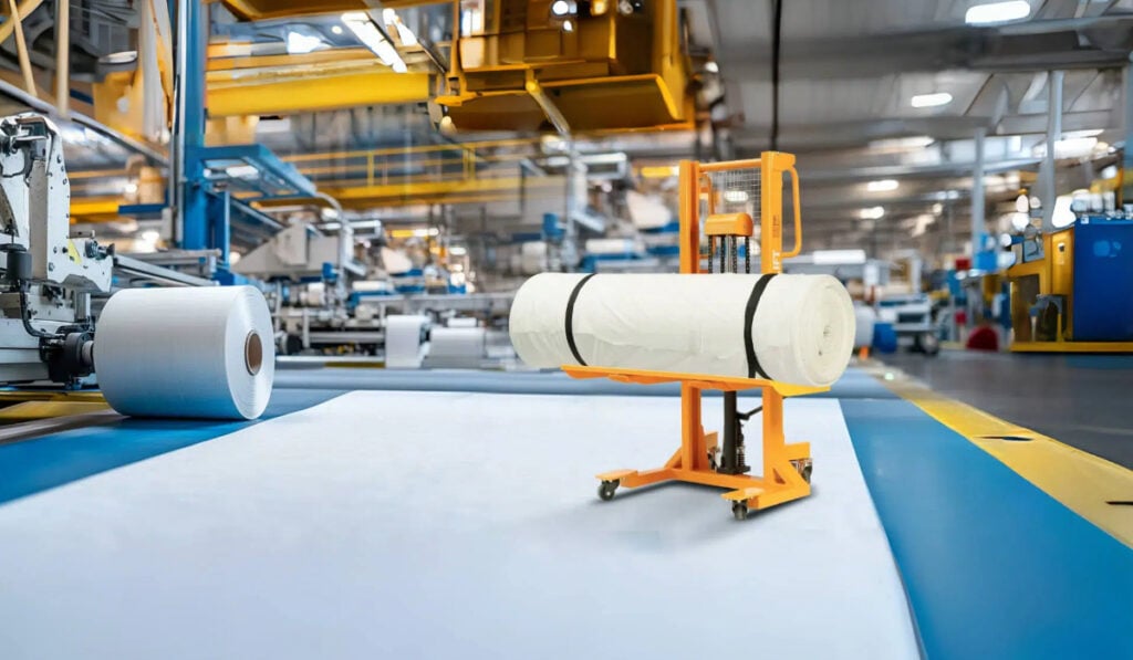 Reel Handling Explained: Equipment, Benefits & Sinolift Electric Hydraulic Roll Lifter ECR-Series