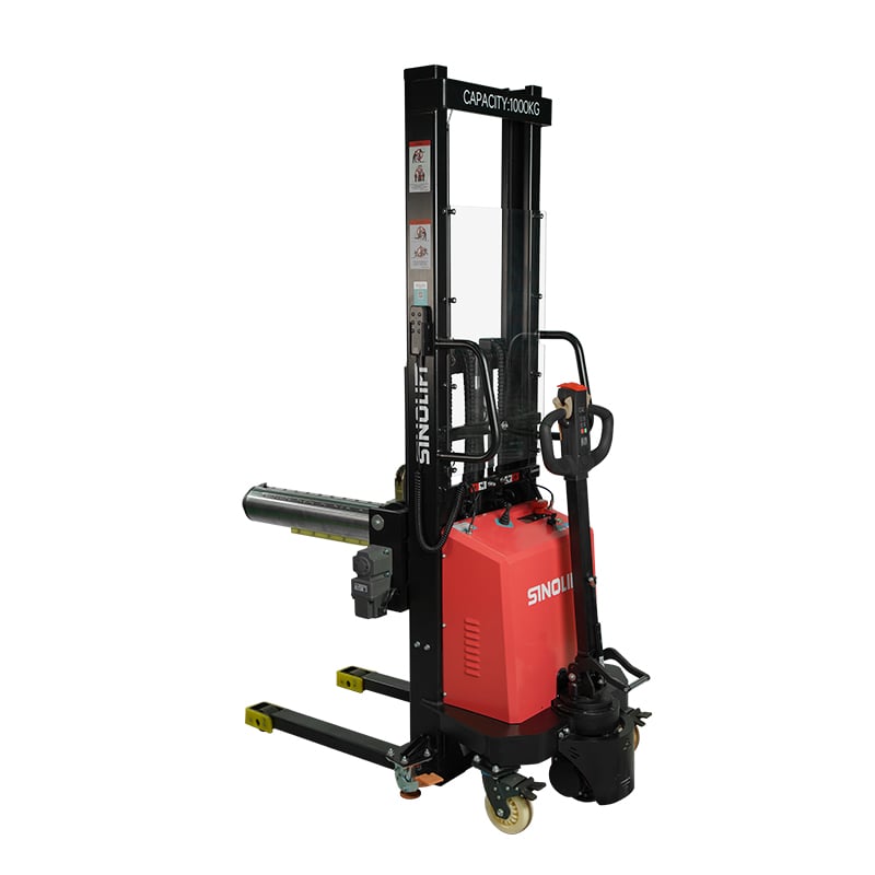 Walk-Behind Electric Roll Lifter for Lithium Battery Electrode Rolls