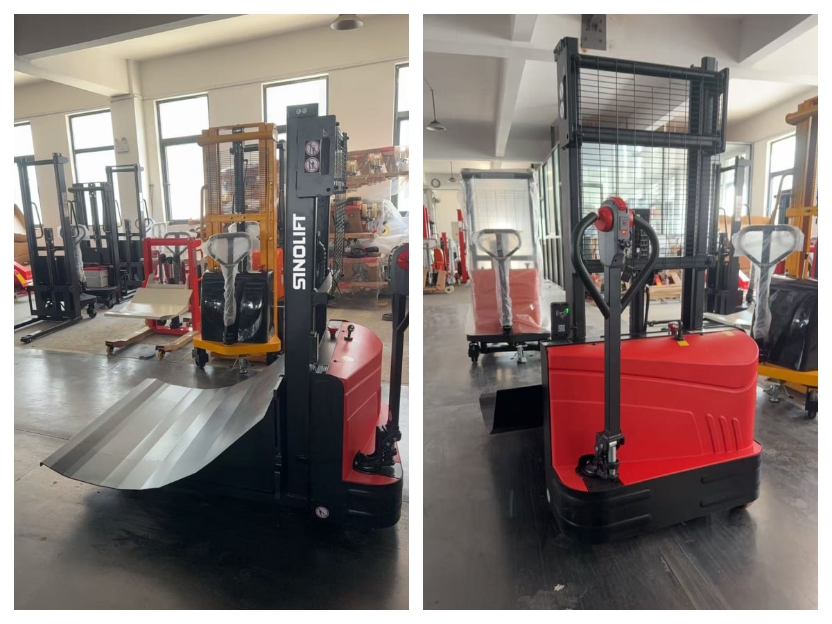 Mastering Heavy Cylindrical Loads: Inside Our Custom Electric Roll Stacker Solution