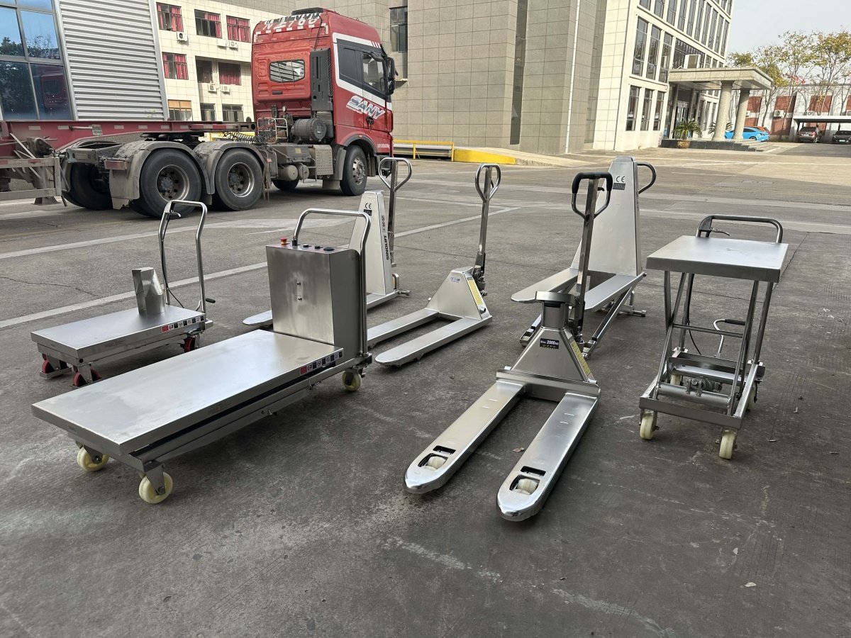 Selecting the Right Stainless Steel Pallet Truck for Hygiene-Critical Facilities