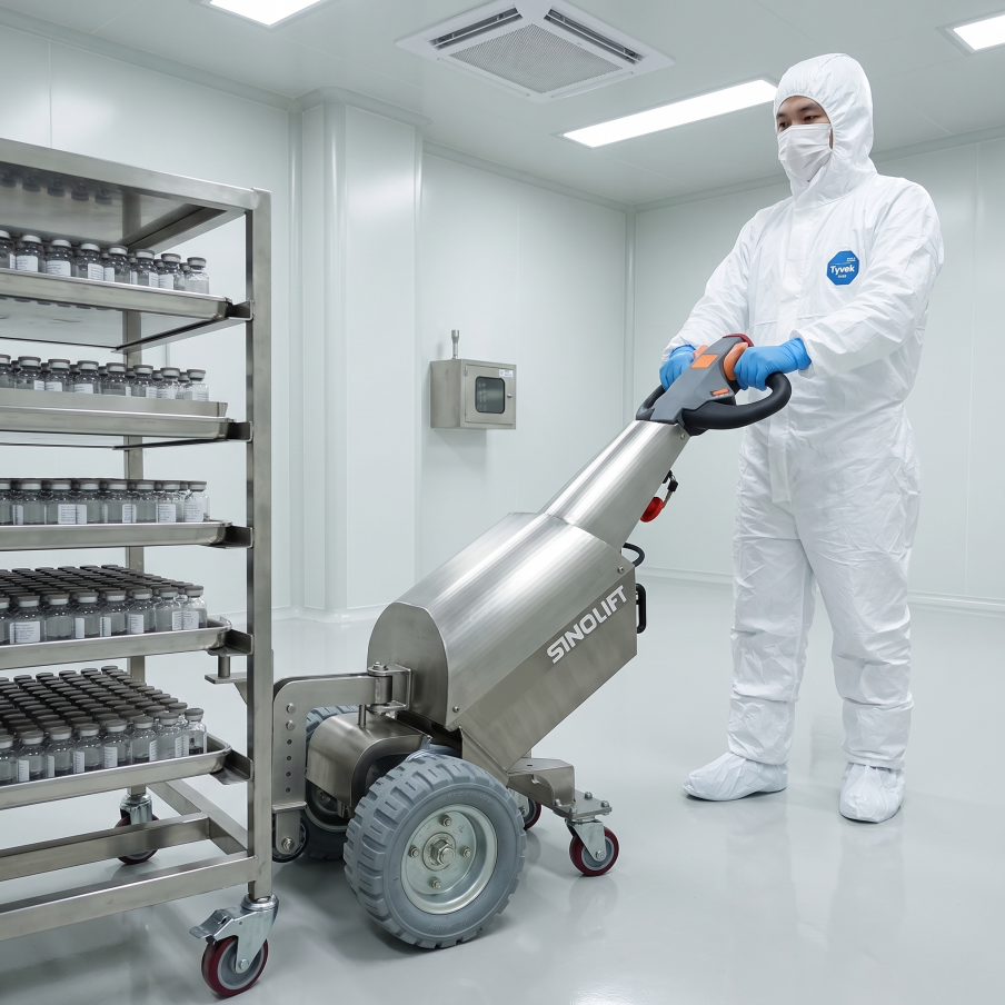 Optimizing Single-Use Pharma Processes: The Role of the Stainless Steel Electric Tugger