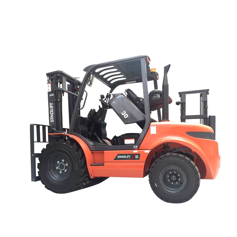1 2WD 3.0-3.5 Ton Diesel Rough Terrain Forklift