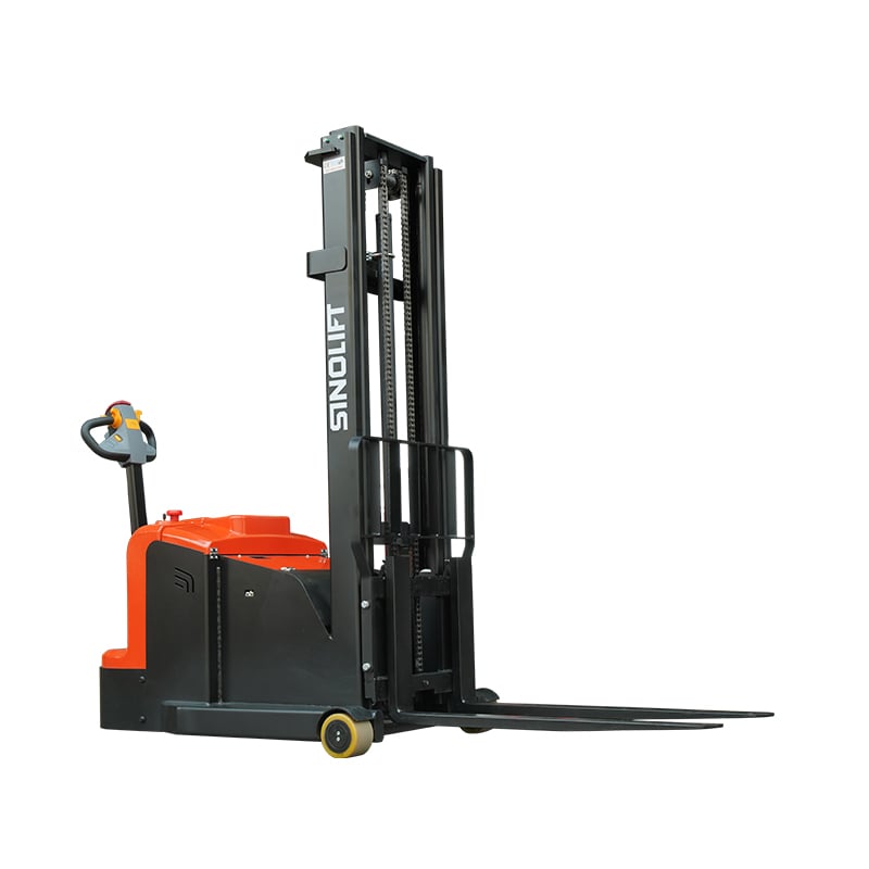 CPDW10 / CPDW12 Electric Counterbalanced Stacker for All Pallet Types, Walkie Pallet Stacker - Imagem 2