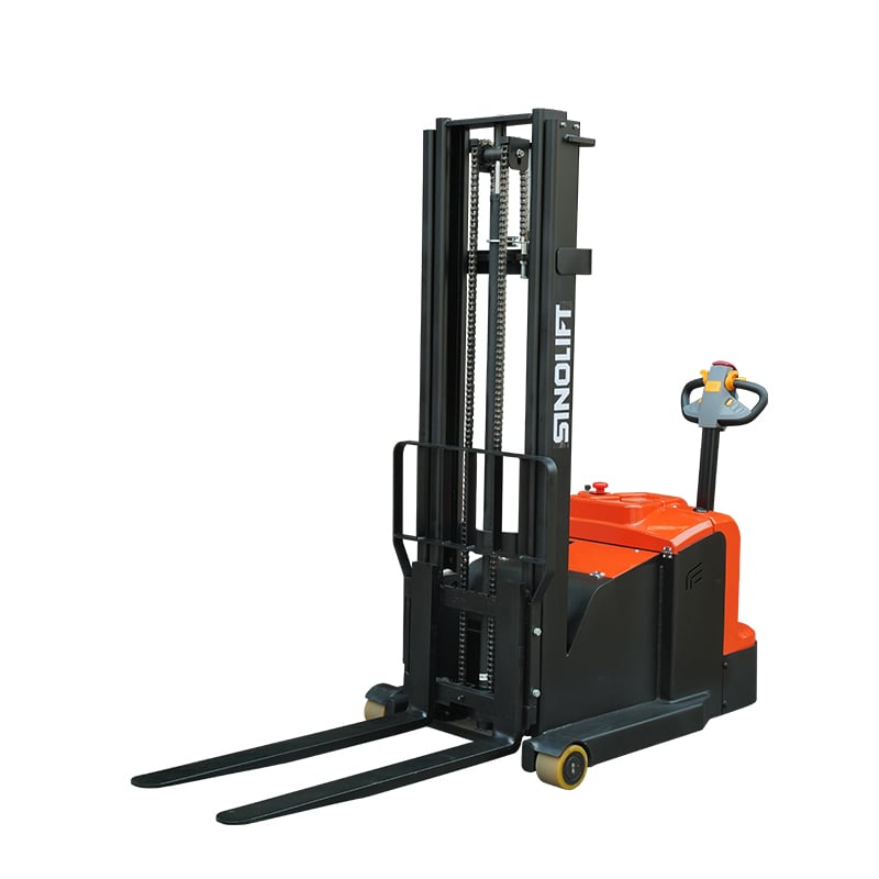 CPDW10 / CPDW12 Electric Counterbalanced Stacker for All Pallet Types, Walkie Pallet Stacker - Imagem 4